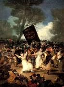 Francisco Goya The Burial of the Sardine France oil painting artist
